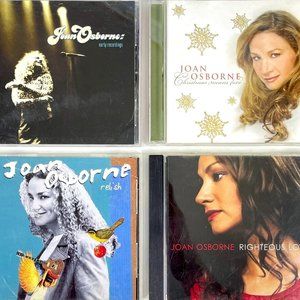 Joan Osborne 4 CD Lot Relish Early Recordings Christmas Righteous Love 1995-2005